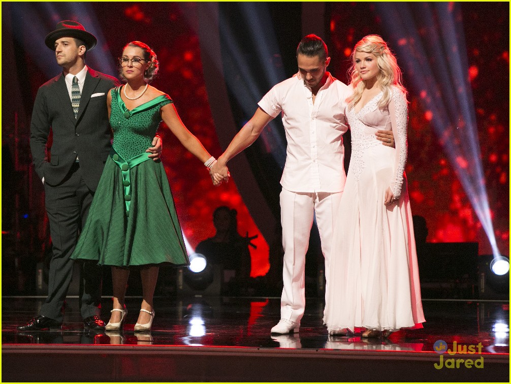 Witney Carson Poses With Fiance Carson McAllister After Waltzing With Carlos PenaVega on DWTS