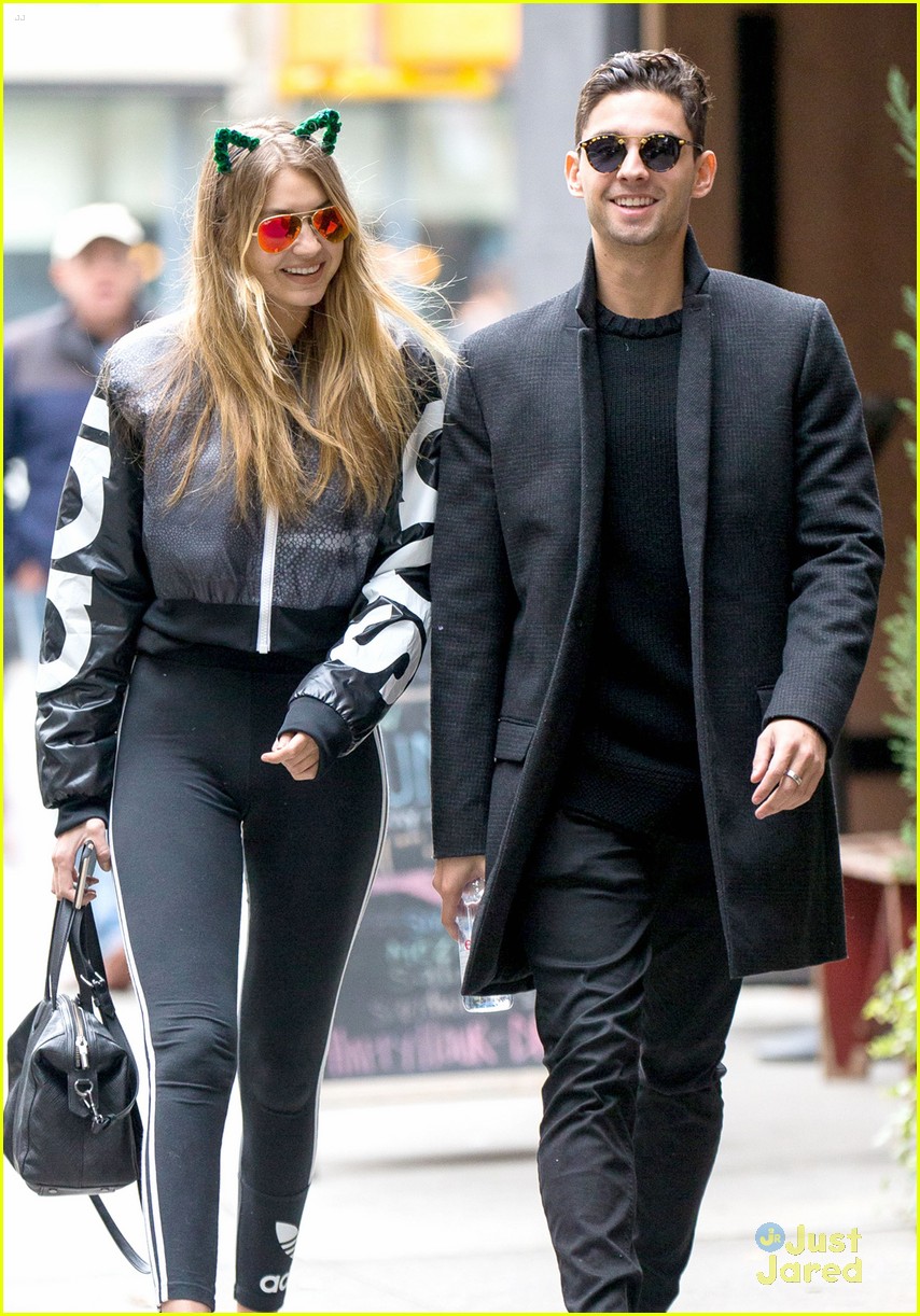 Gigi Hadid Wears Cat Ears On Halloween