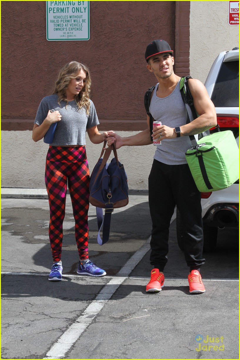 Carlos PenaVega & Hayes Grier Had Serious Fun With Their Hoverboards At DWTS Practice Last Week