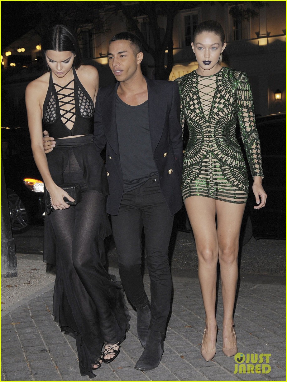 Kendall Jenner Takes Paris By Storm With Gigi Hadid & Hailey Baldwin
