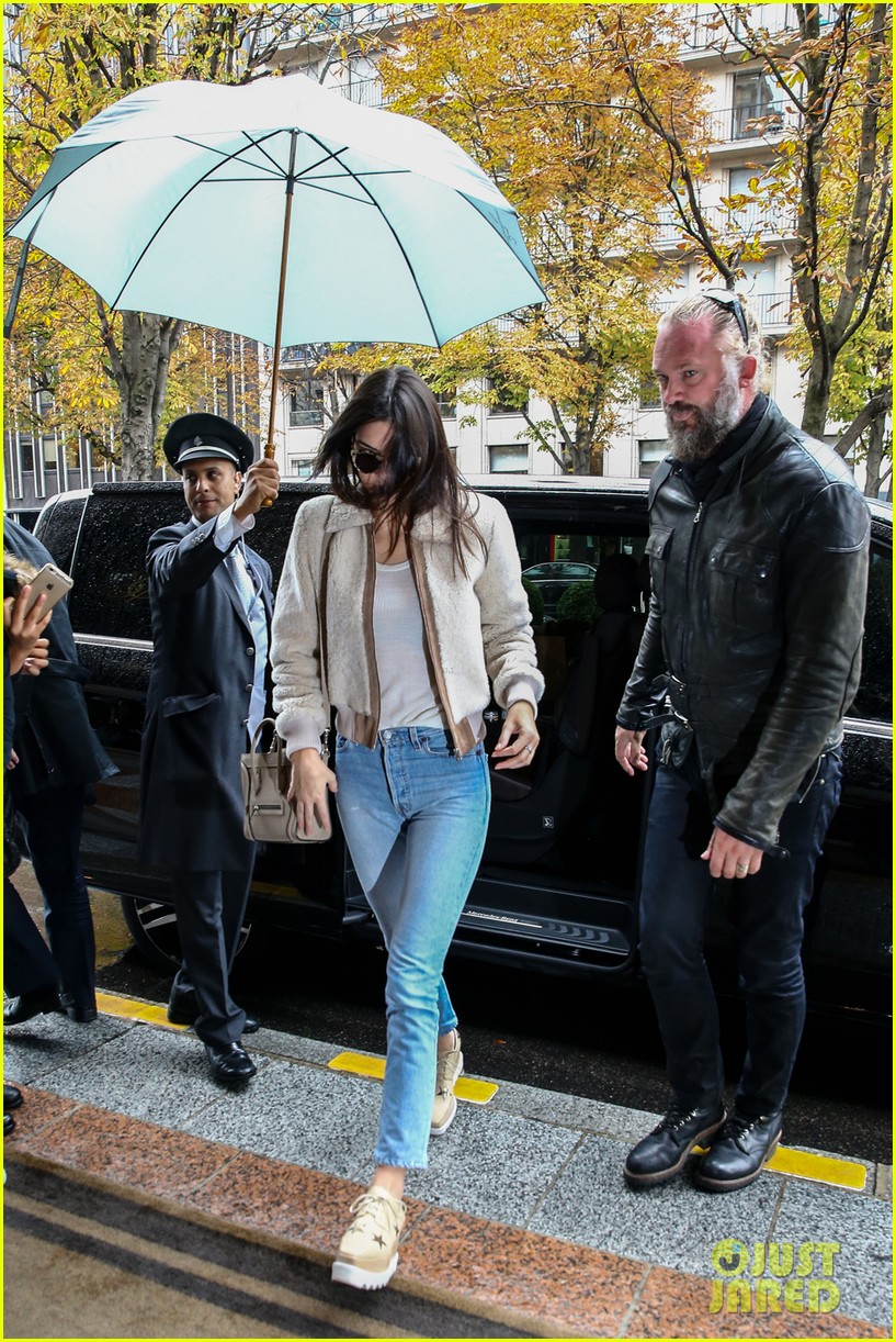 Kendall Jenner & Gigi Hadid Check Out Some Soccer in Paris!