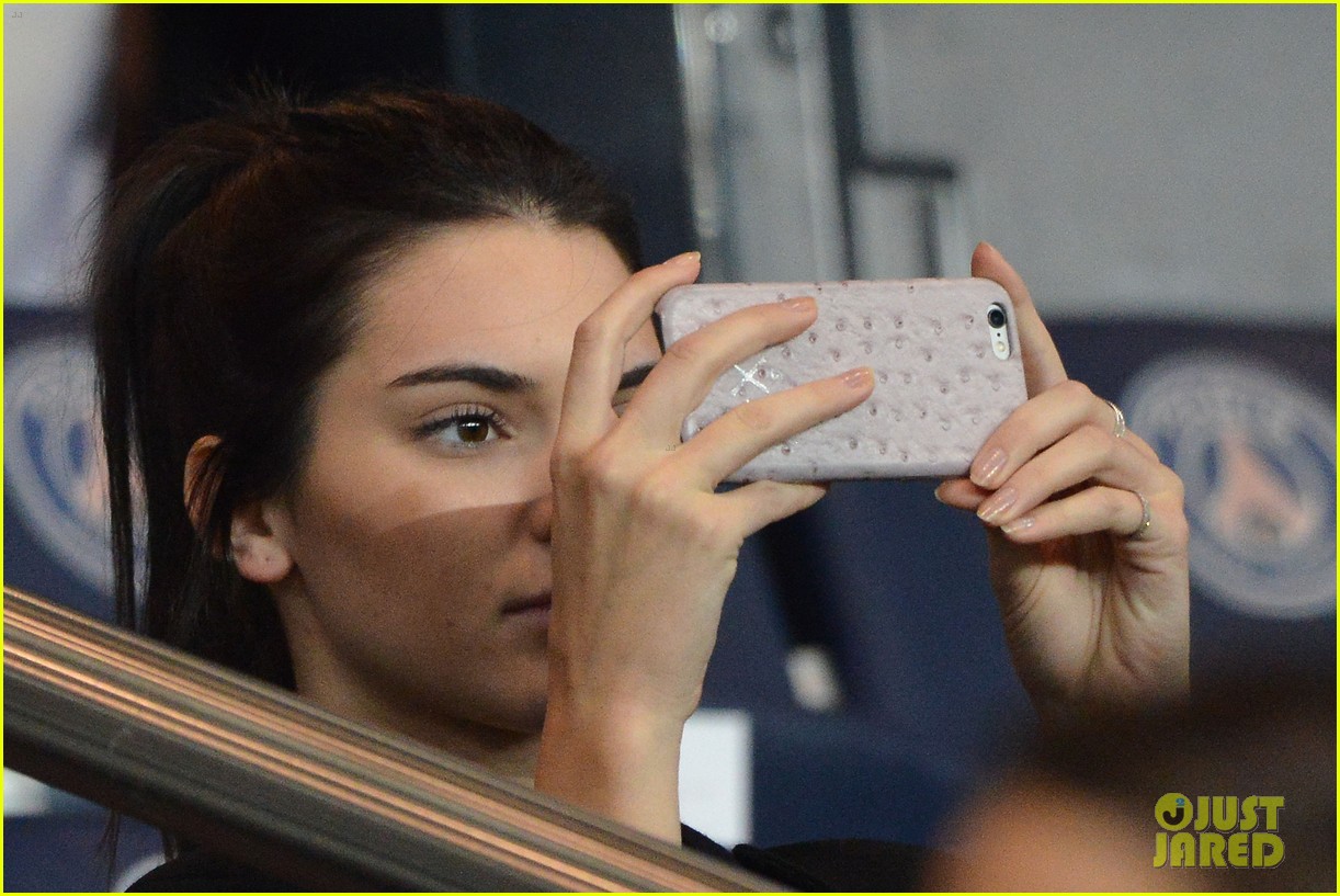 Kendall Jenner & Gigi Hadid Check Out Some Soccer in Paris!