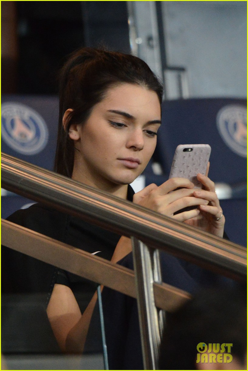 Kendall Jenner & Gigi Hadid Check Out Some Soccer in Paris!