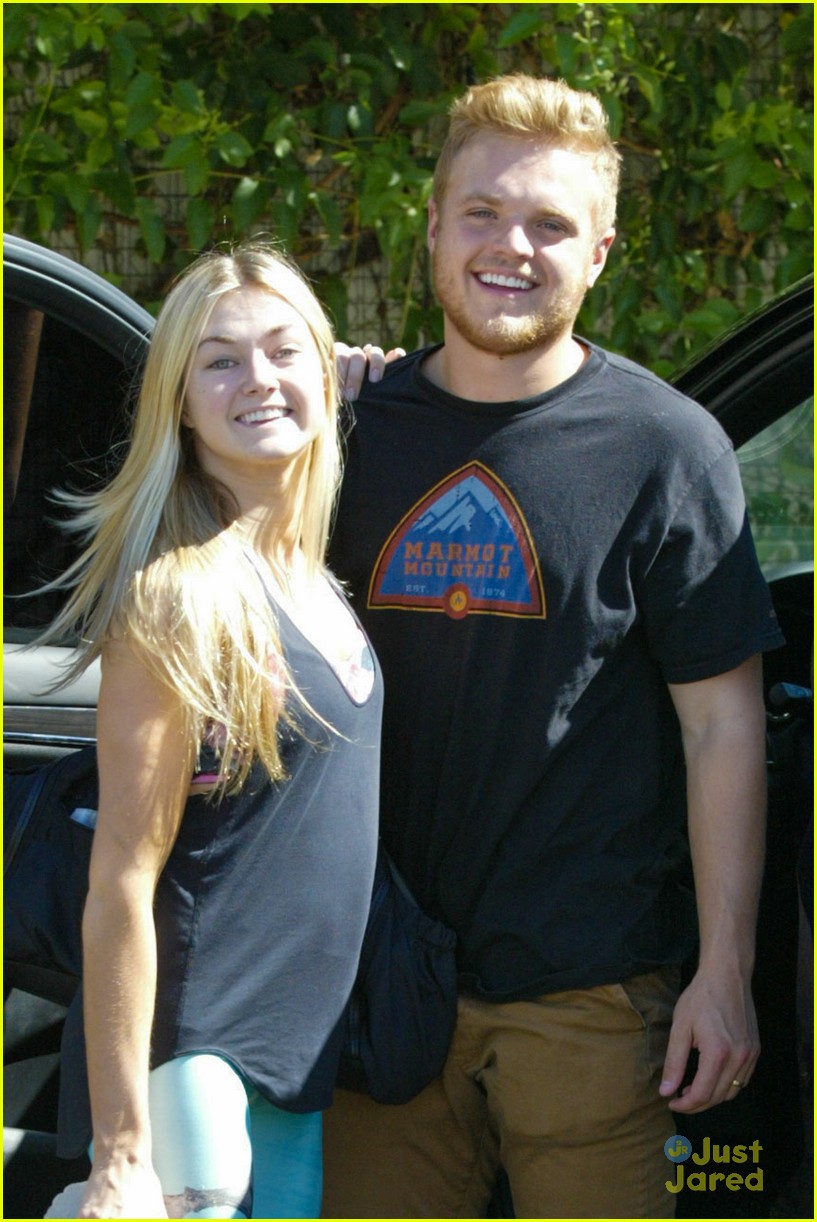 Lindsay Arnold Gets Visit From Husband Sam Cusick At DWTS Studio