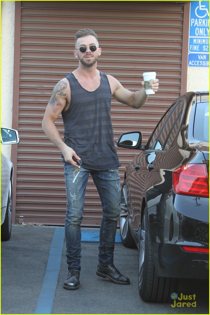 Lindsay Arnold Gets Visit From Husband Sam Cusick At DWTS Studio