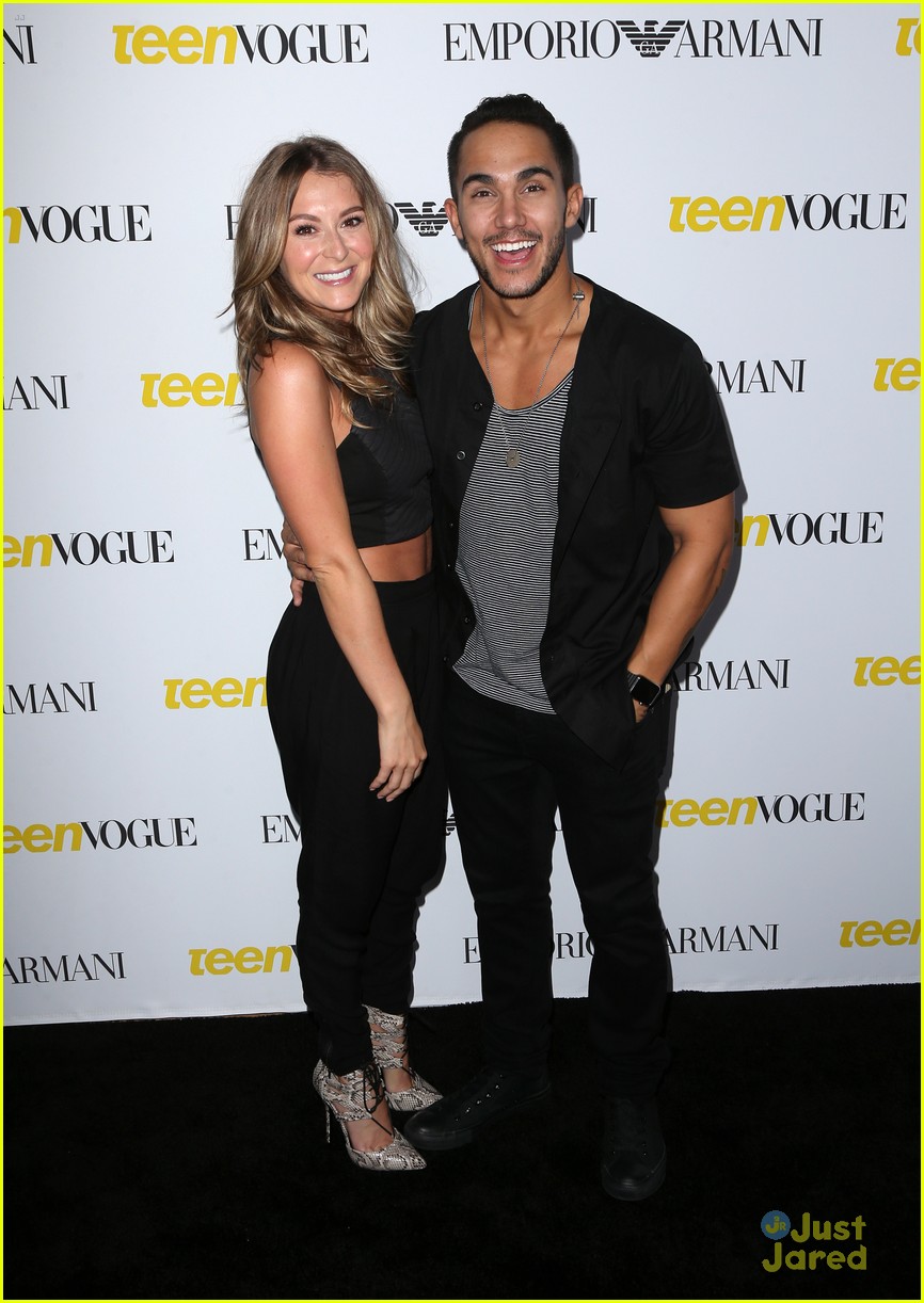 Carlos & Alexa PenaVega Hit Teen Vogue Young Hollywood Party Before Witney Carson's Engagement