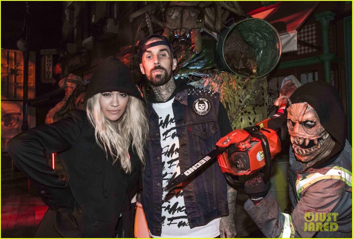 Rita Ora's New Boyfriend Travis Barker Calls Her 'Stunning' & 'Awesome'