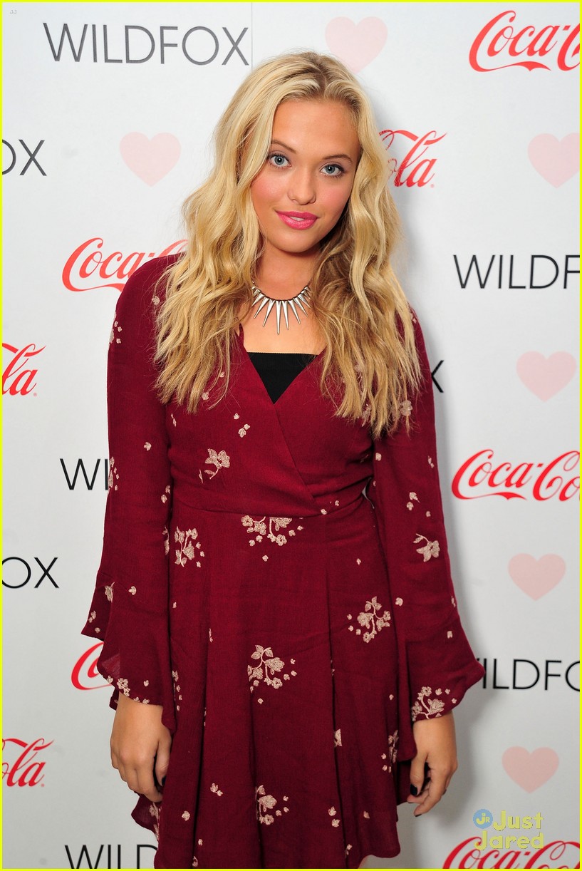 Sabrina Carpenter & Birthday Girl Taylor Spreitler Celebrate Coca-Cola & Wildfox's Fashion Collaboration