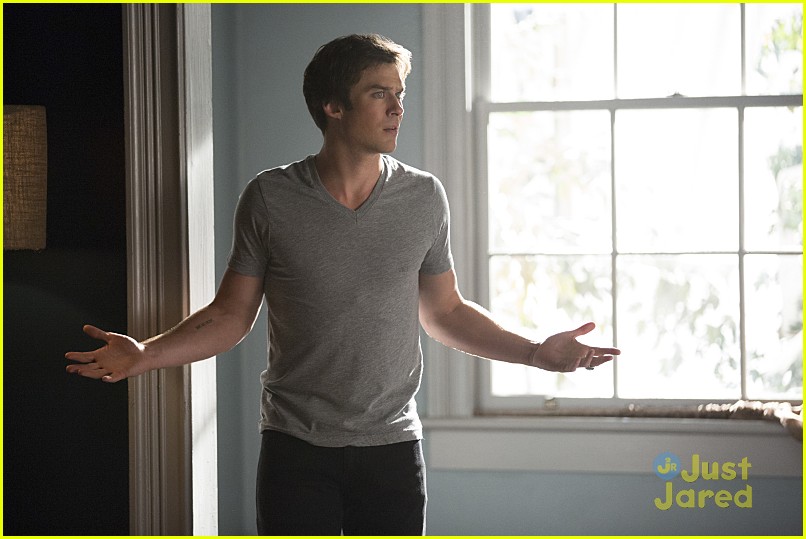 Stefan & Caroline Take Mary Louise & Nora To the Heaven & Hell Ball on 'Vampire Diaries'