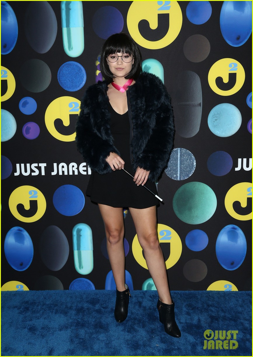 Sabrina Carpenter & Olivia Holt Hit Up Just Jared's Halloween Party!