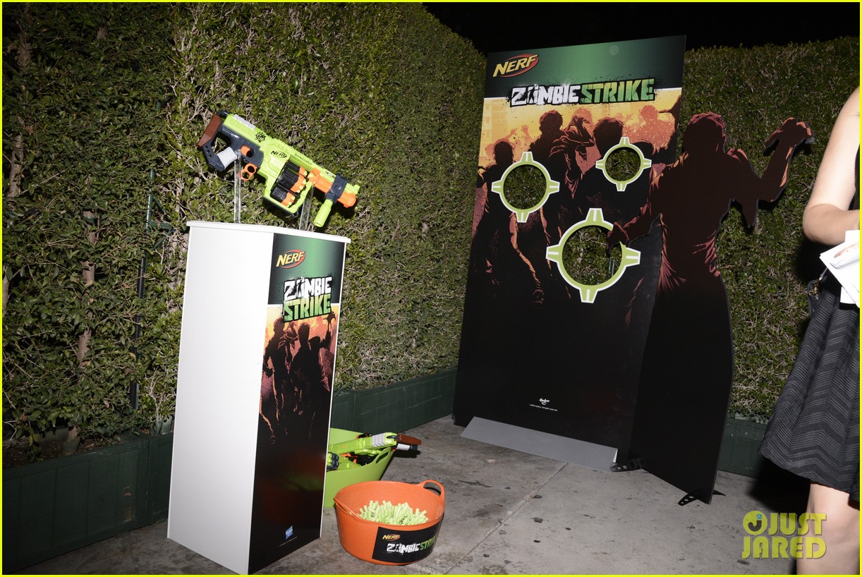 Sabrina Carpenter & Olivia Holt Hit Up Just Jared's Halloween Party!