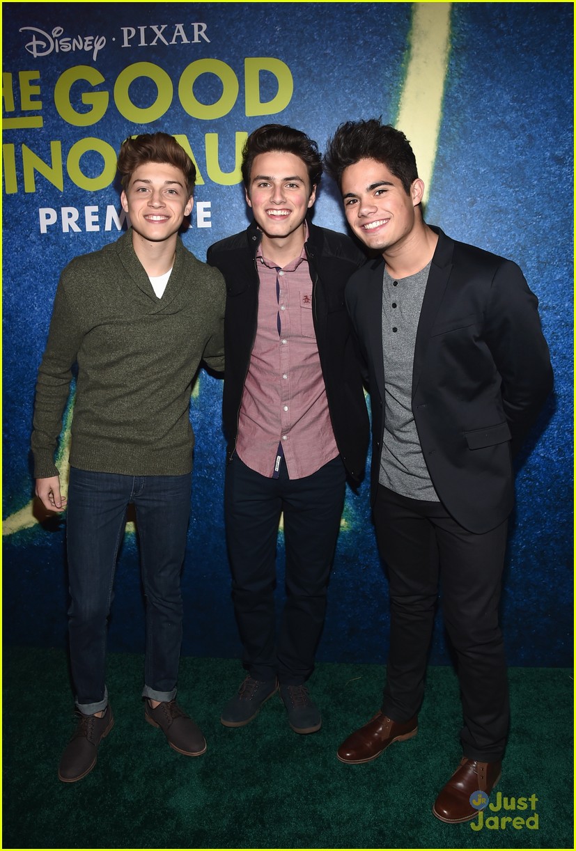 Raymond Ochoa & Marcus Scribner Hit Up Star-Studded 'Good Dinosaur' Premiere