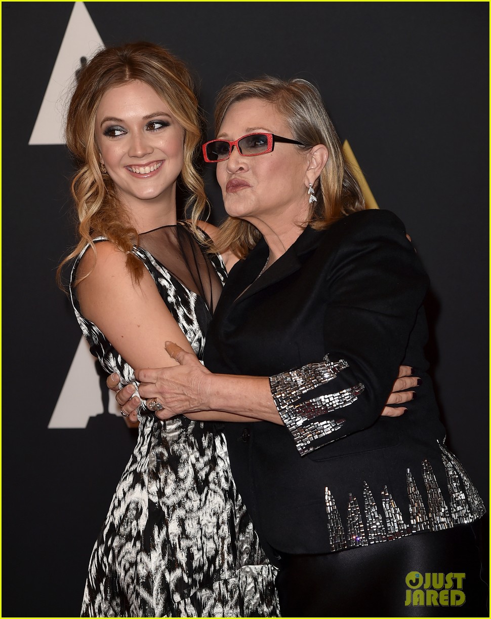 Scream Queens' Billie Lourd Honors Her Grandma at Governors Awards 2015