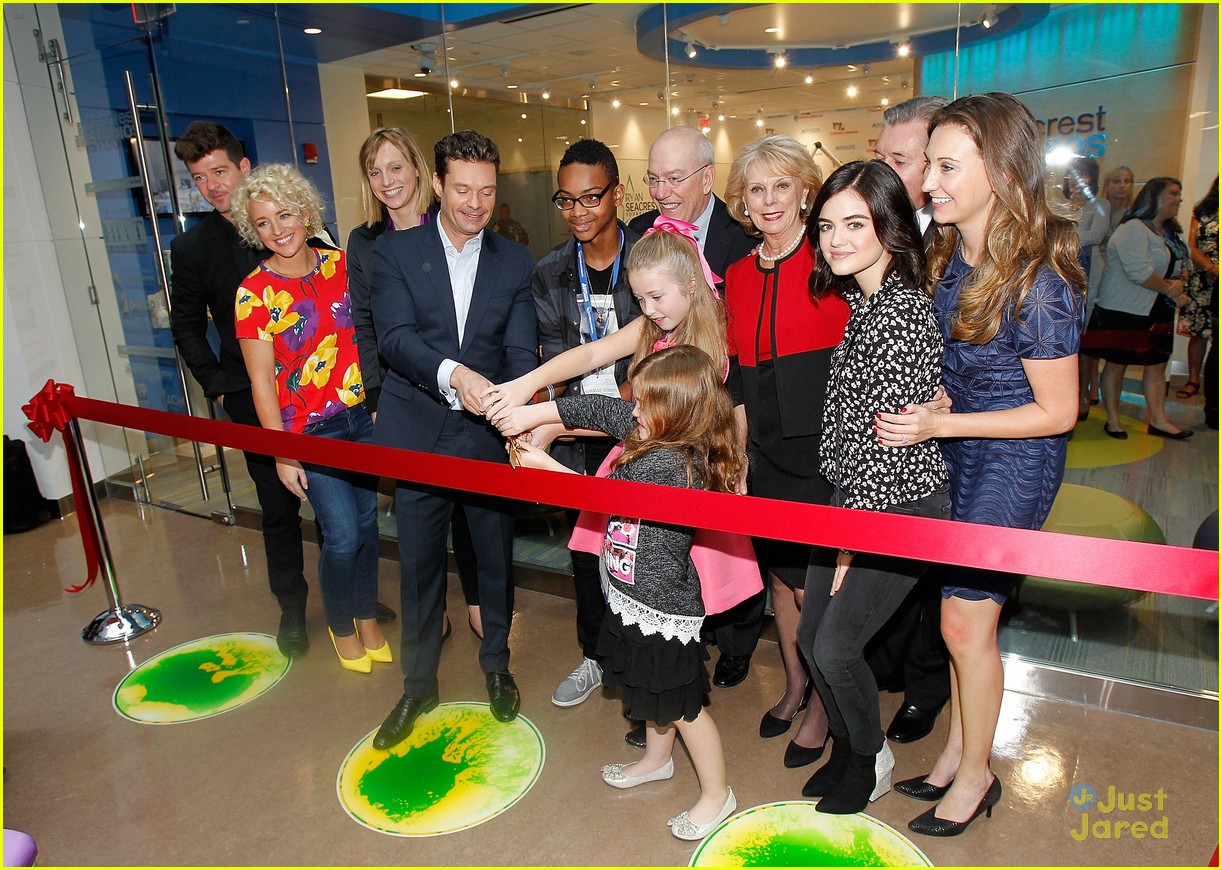 Lucy Hale Supports Seacrest Studios Grand Opening in D.C.!