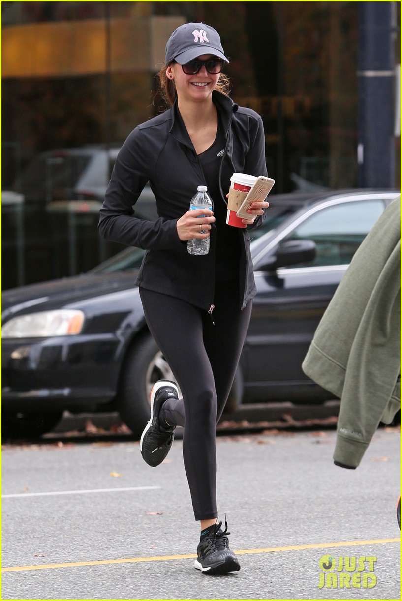 Nina Dobrev & Boyfriend Austin Stowell Do Hot Yoga Together in Vancouver!