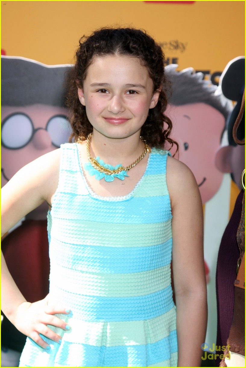 Francesca Capaldi & Noah Schnapp Premiere 'The Peanuts Movie' in Los Angeles