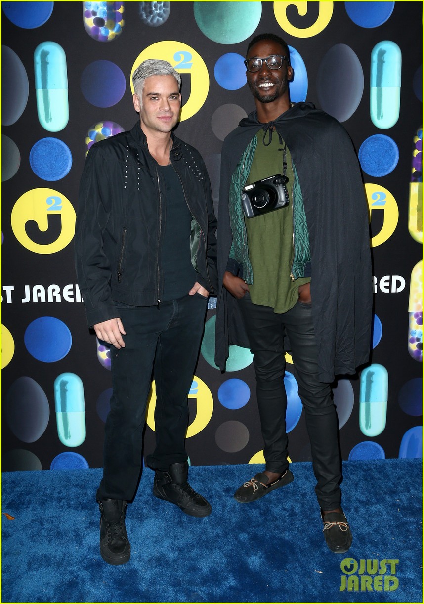 Mark Salling Sure Looked Familiar to Us at the Just Jared Halloween Party!