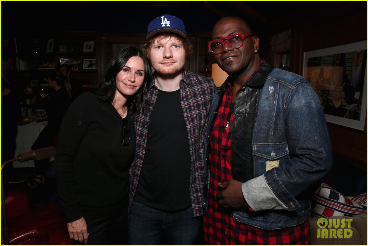 Nina Dobrev, Kaley Cuoco & More Watch Ed Sheeran Perfrom At Rock4EB Party!