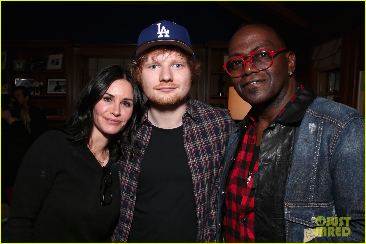 Nina Dobrev, Kaley Cuoco & More Watch Ed Sheeran Perfrom At Rock4EB Party!