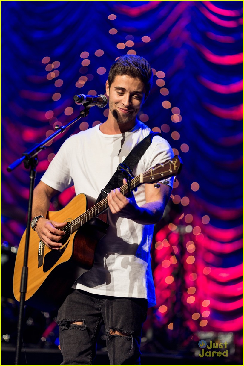 Becky G Adopts Jake Miller Into The Family at Rock The Red Kettle Concert