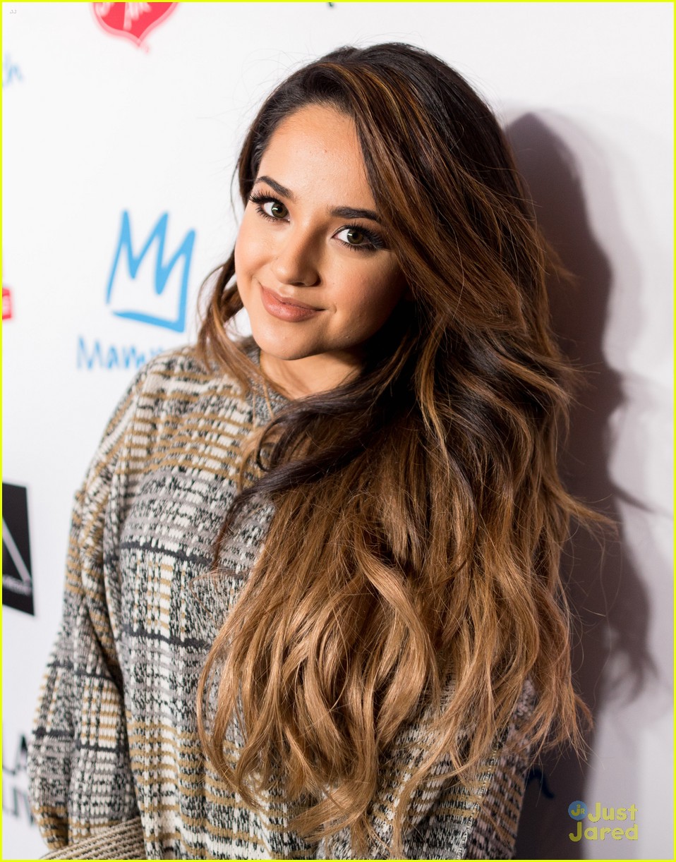 Becky G Adopts Jake Miller Into The Family at Rock The Red Kettle Concert