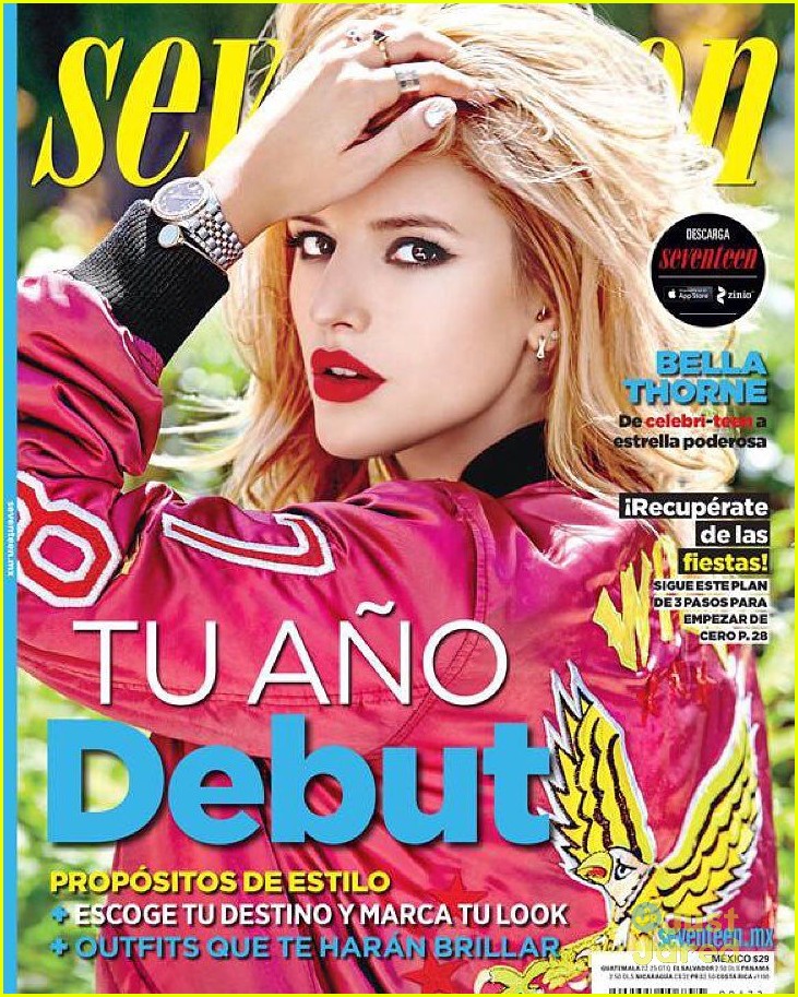 Bella Thorne Shares 'Seventeen Mexico' Cover - See It Here!