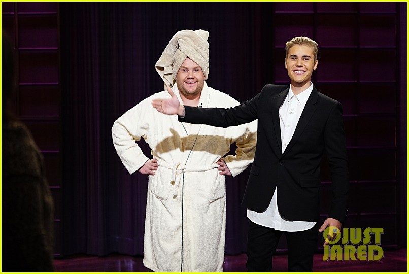 Justin Bieber Takes Over the Monologue for James Corden