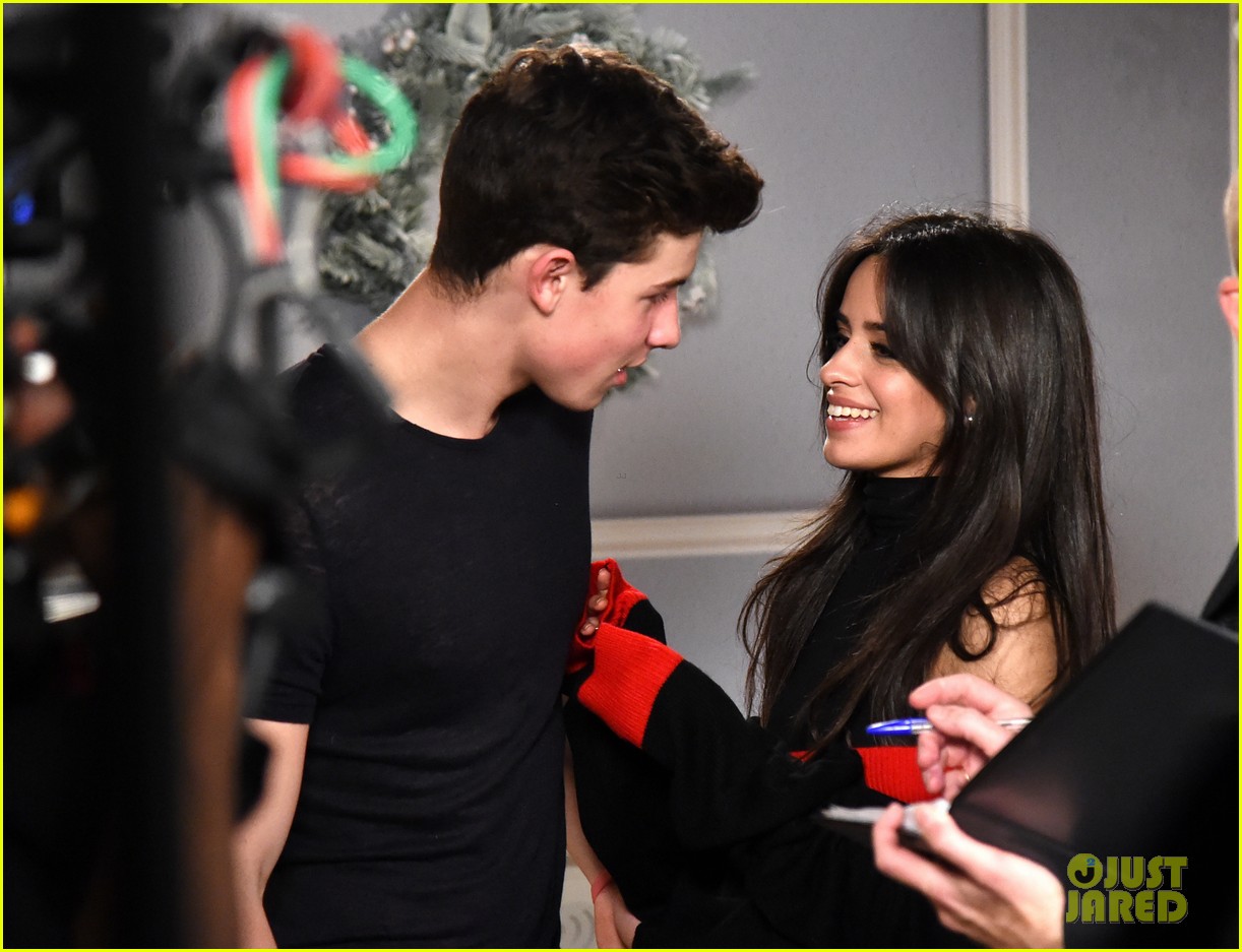 Shawn Mendes & Camila Cabello Are Christmas Cuties At Jingle Ball LA 2015