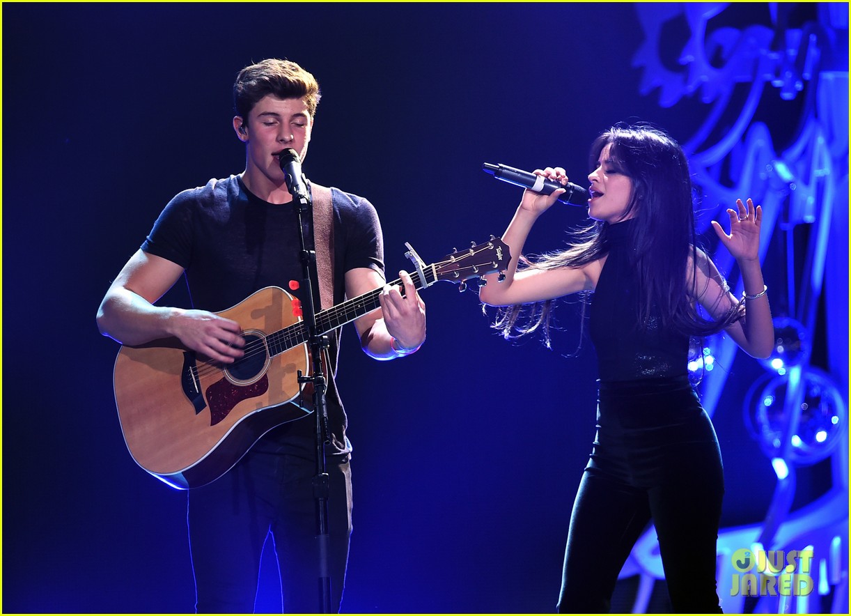 Shawn Mendes & Camila Cabello Are Christmas Cuties At Jingle Ball LA 2015