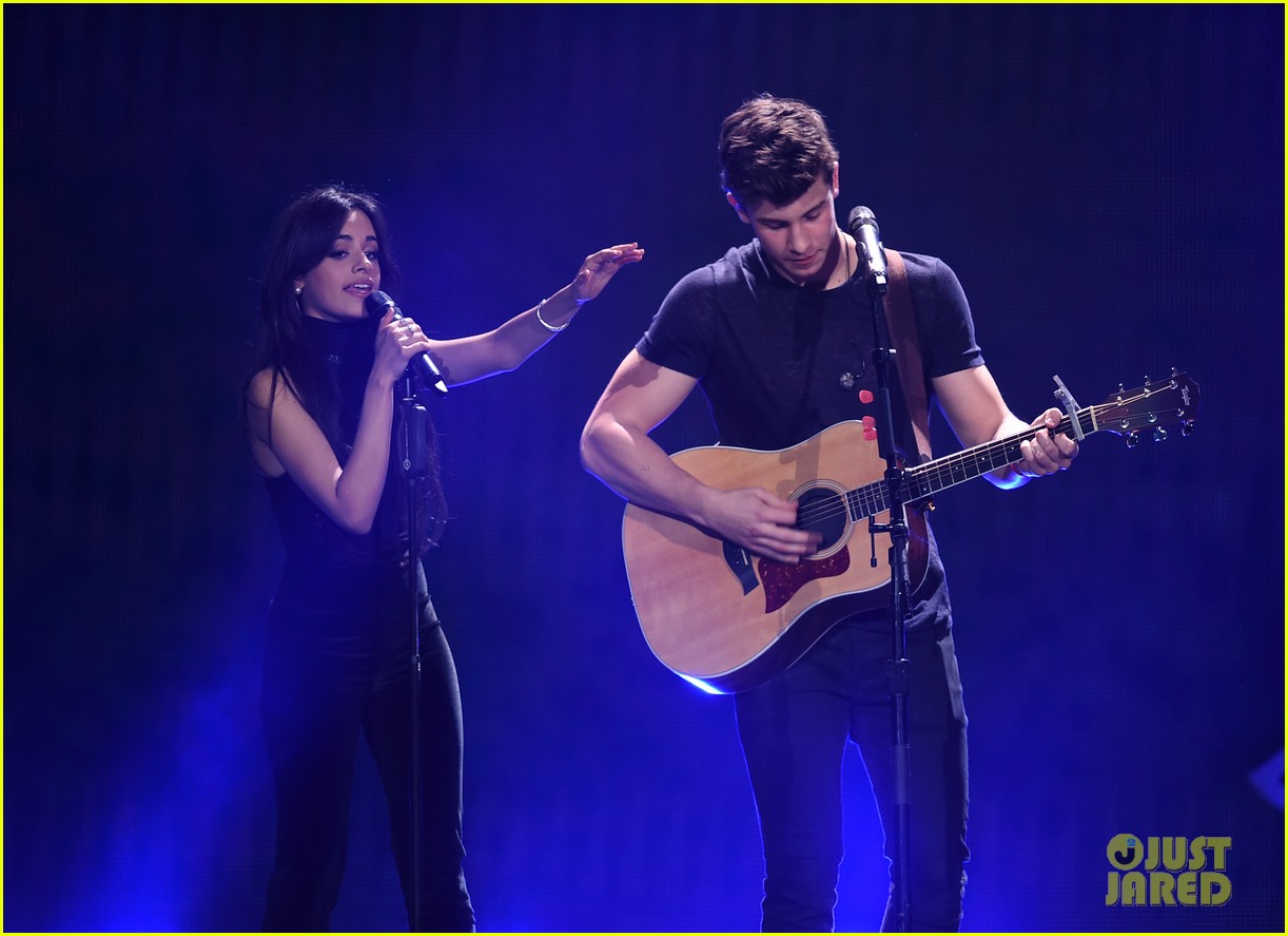Shawn Mendes & Camila Cabello Are Christmas Cuties At Jingle Ball LA 2015