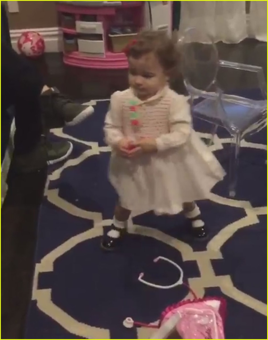 Joe Jonas Shares Cute Christmas Eve Moment with Niece Alena! (Video)