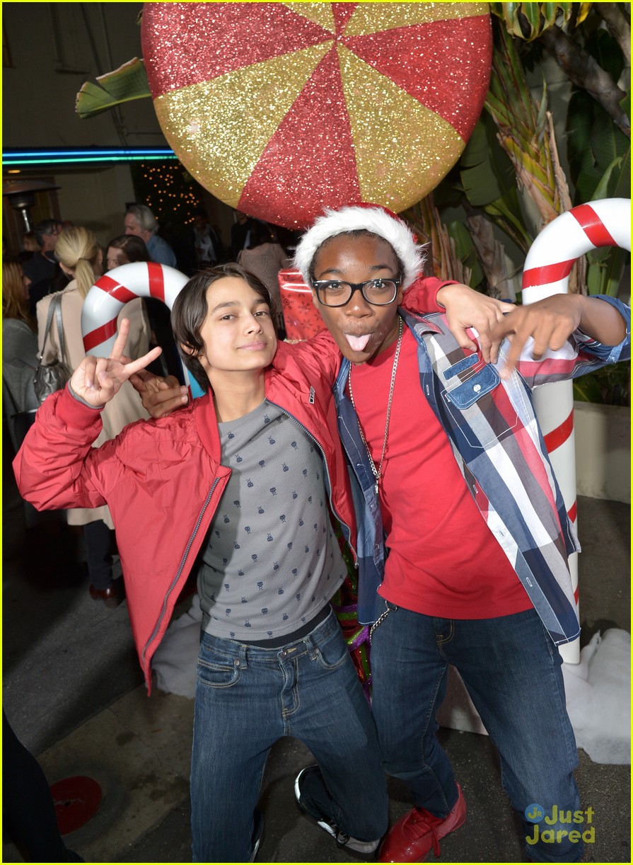 Kira Kosarin & Brec Bassinger Catch Screening Of Nickelodeon's 'Ho-Ho-Holiday' Special