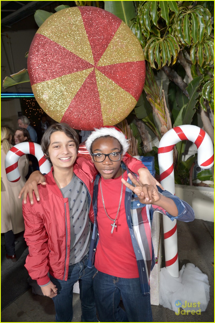 Kira Kosarin & Brec Bassinger Catch Screening Of Nickelodeon's 'Ho-Ho-Holiday' Special