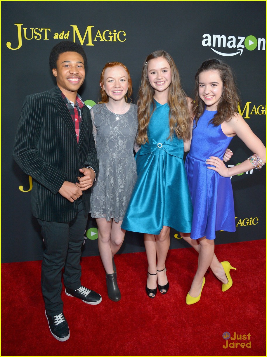 Aubrey Miller Celebrates 'Just Add Magic' Premiere in Hollywood