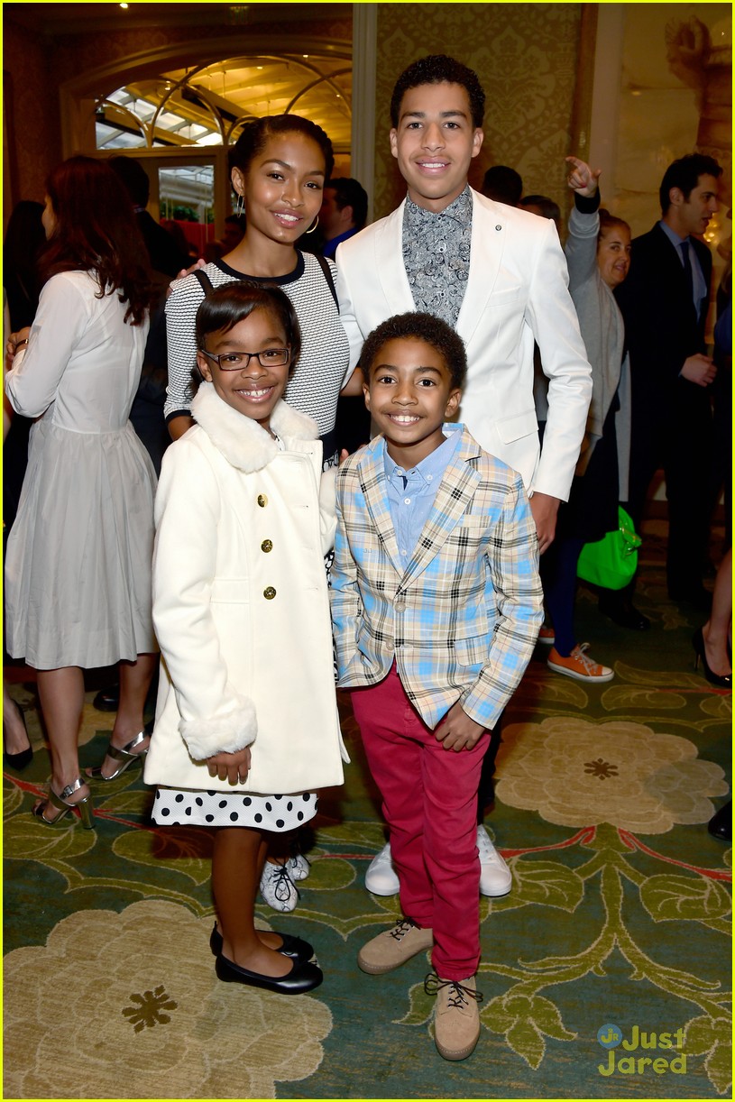 black-ish's Yara Shahidi & Marcus Scribner Honored At AFI Awards 2016