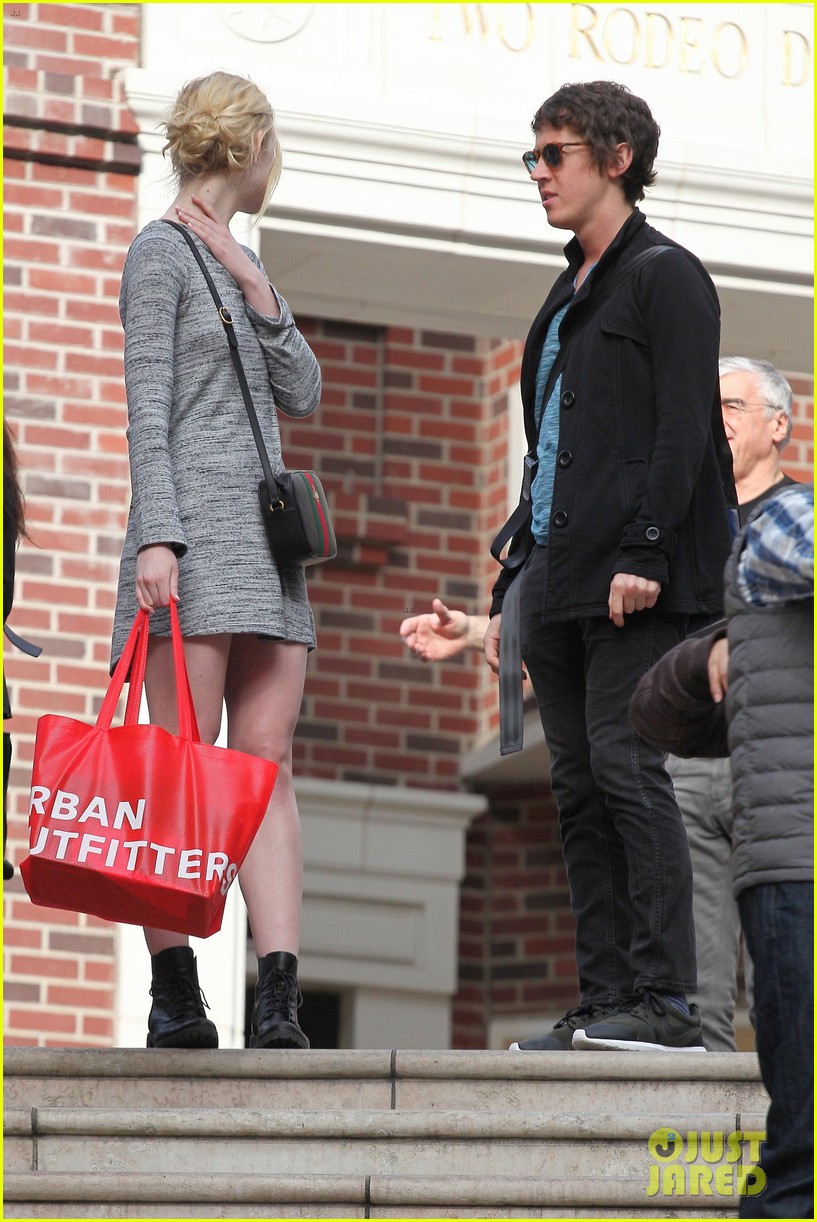 Elle Fanning Shares Laughs With Boyfriend Zalman Band