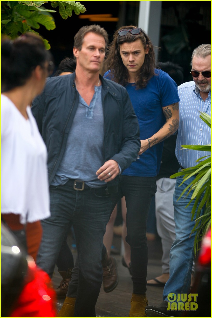 Harry Styles Lunches In Malibu After Birth of Louis Tomlinson's New Baby