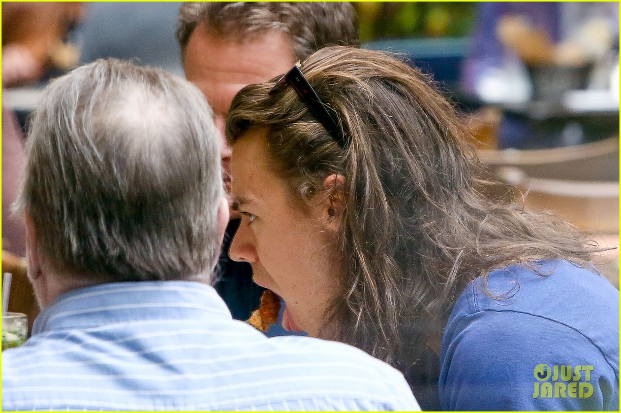 Harry Styles Lunches In Malibu After Birth of Louis Tomlinson's New Baby