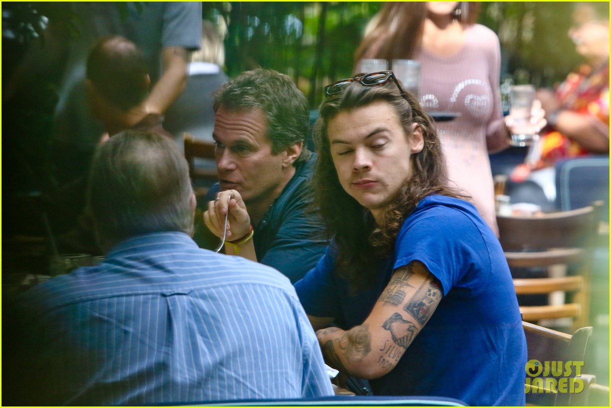 Harry Styles Lunches In Malibu After Birth of Louis Tomlinson's New Baby