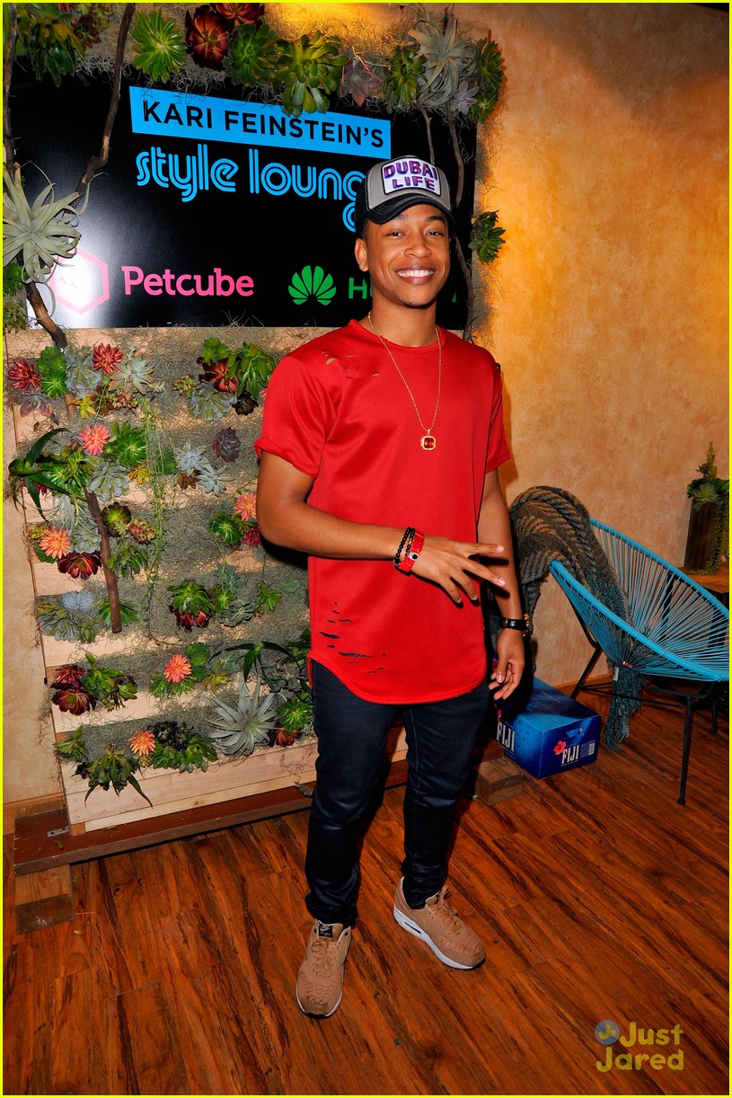 Jacob Latimore & Amandla Stenberg Hit Sundance Style Lounge