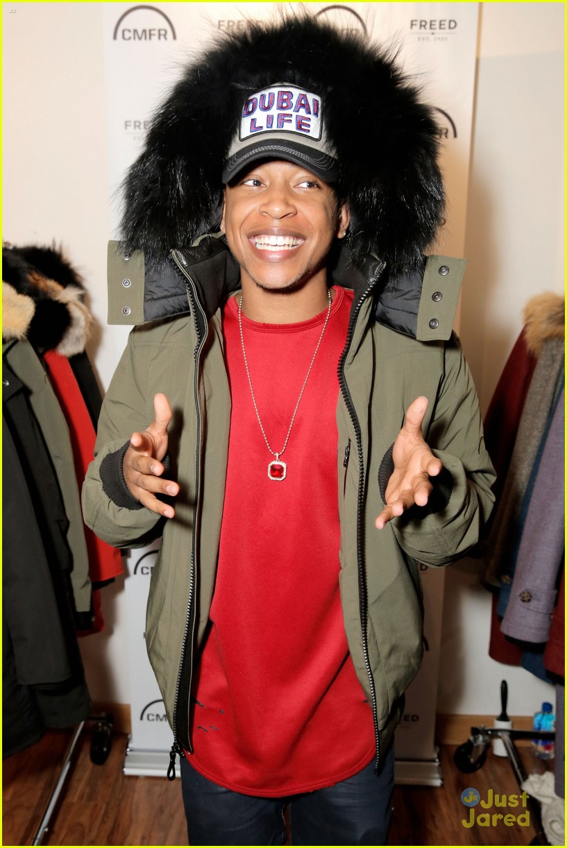 Jacob Latimore & Amandla Stenberg Hit Sundance Style Lounge