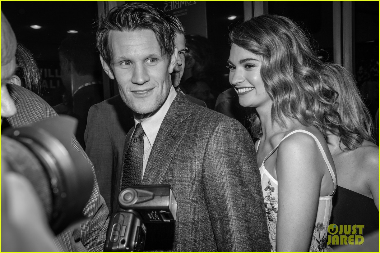 Lily James Stuns at 'PPZ' Premiere with Matt Smith!