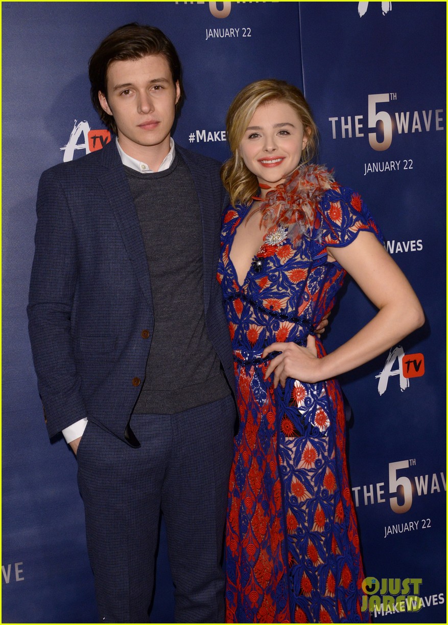 Chloe Moretz & Nick Robinson Hit Up 'The 5th Wave' Screening