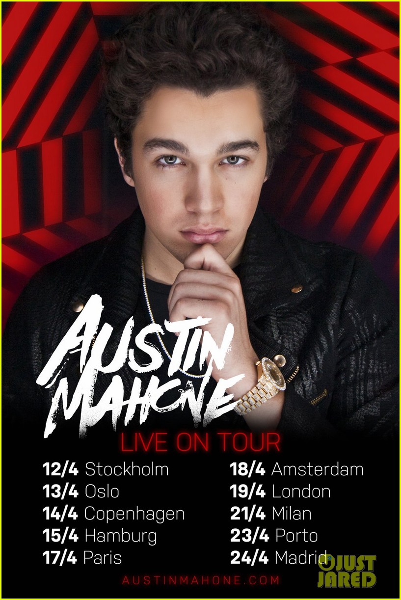 Austin Mahone Announces European Tour!