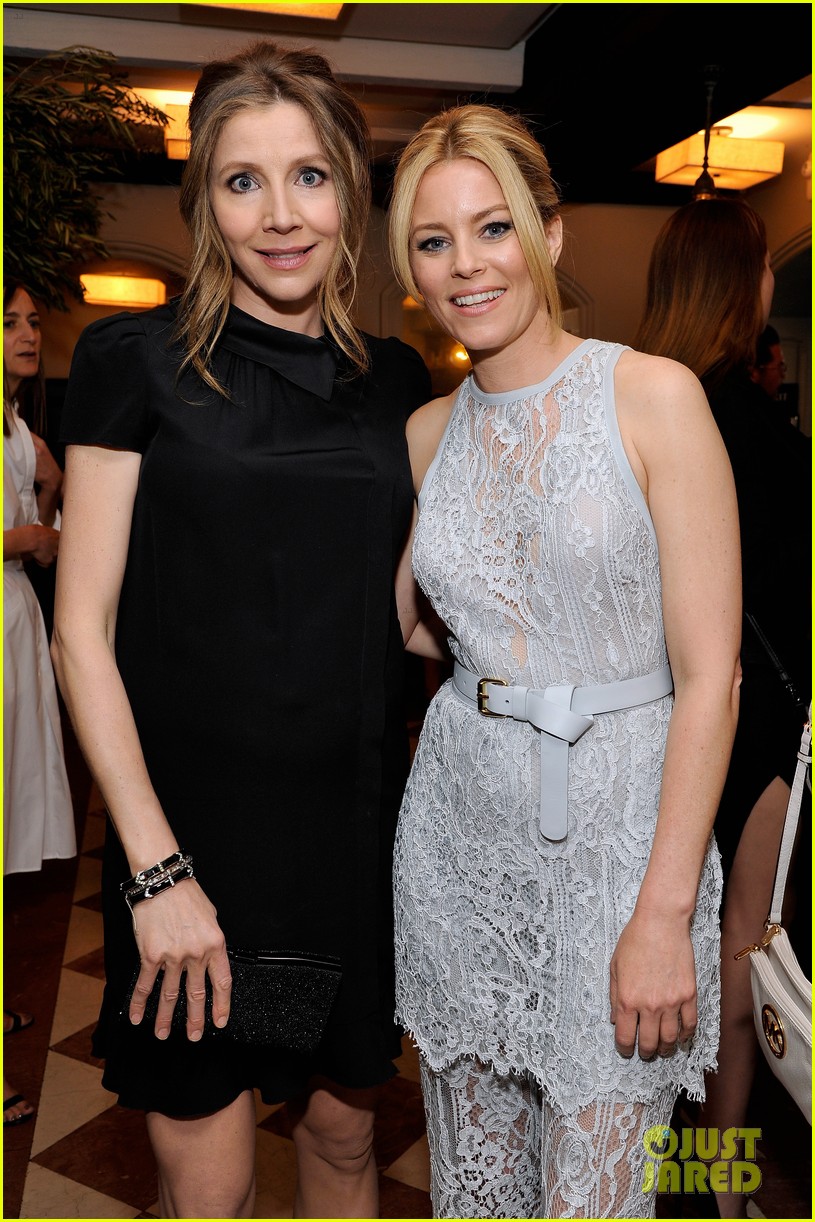 Brittany Snow & Chrissie Fit Honor Elizabeth Banks at Vanity Fair Luncheon
