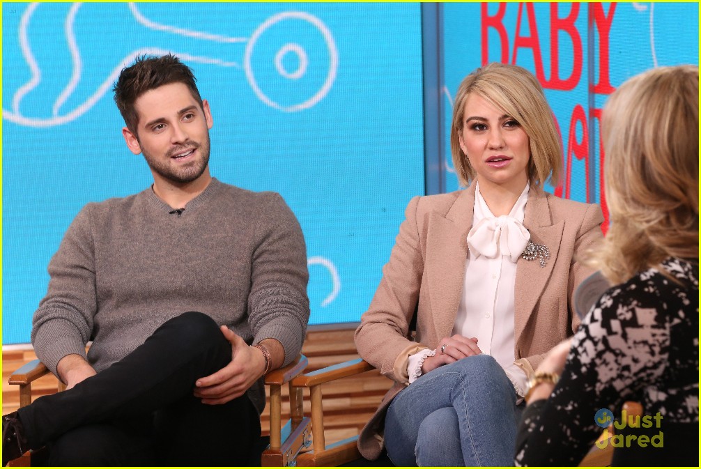 Chelsea Kane & Jean-Luc Bilodeau Promote 'Baby Daddy' On GMA