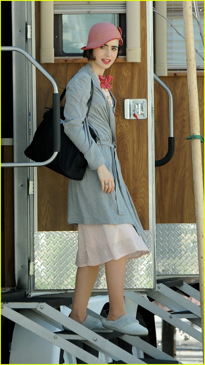Lily Collins Goes Back to the 1930's For 'The Last Tycoon' with Matt Bomer