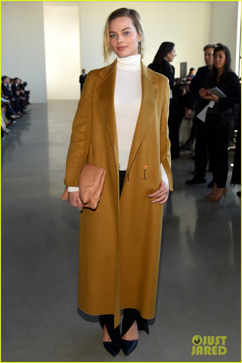 Kendall Jenner Bares Midriff While Attending Calvin Klein Show