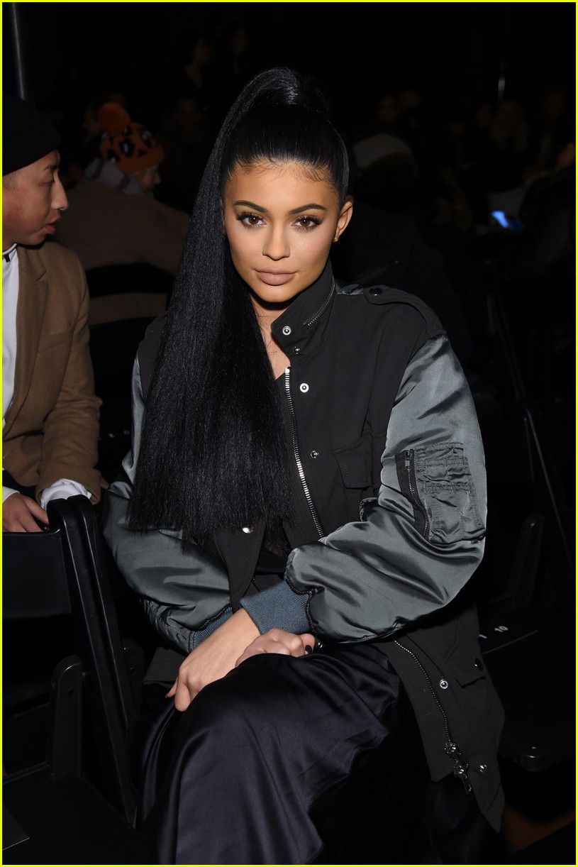 Kylie Jenner Sits Front Row With Tyga at Alexander Wang NYFW 2016 Show