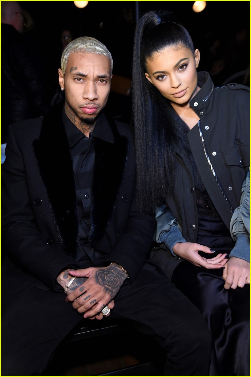 Kylie Jenner Sits Front Row With Tyga at Alexander Wang NYFW 2016 Show